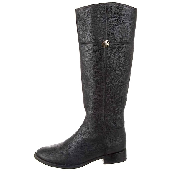 Tory Burch knee high boots riding boots leather boots black boots fall winter - Picture 16 of 16
